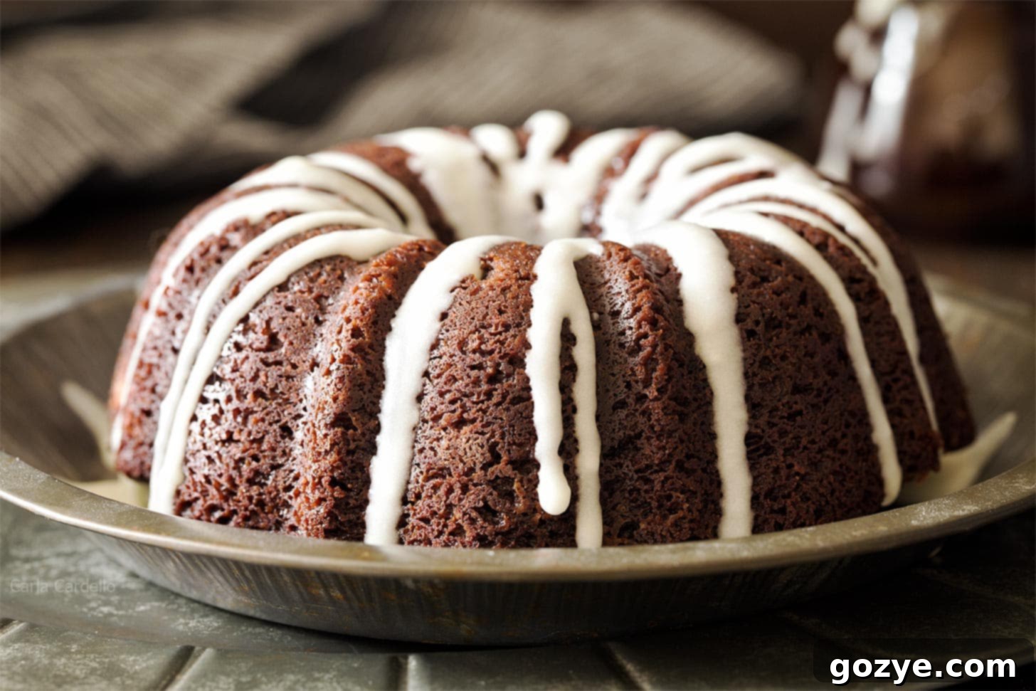 Chocolate Bundt Cake with Glaze 