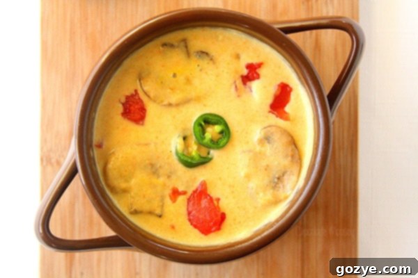 Creamy Roasted Jalapeno Soup 6 Roasted Jalapeno Soup kicks dinner up a notch