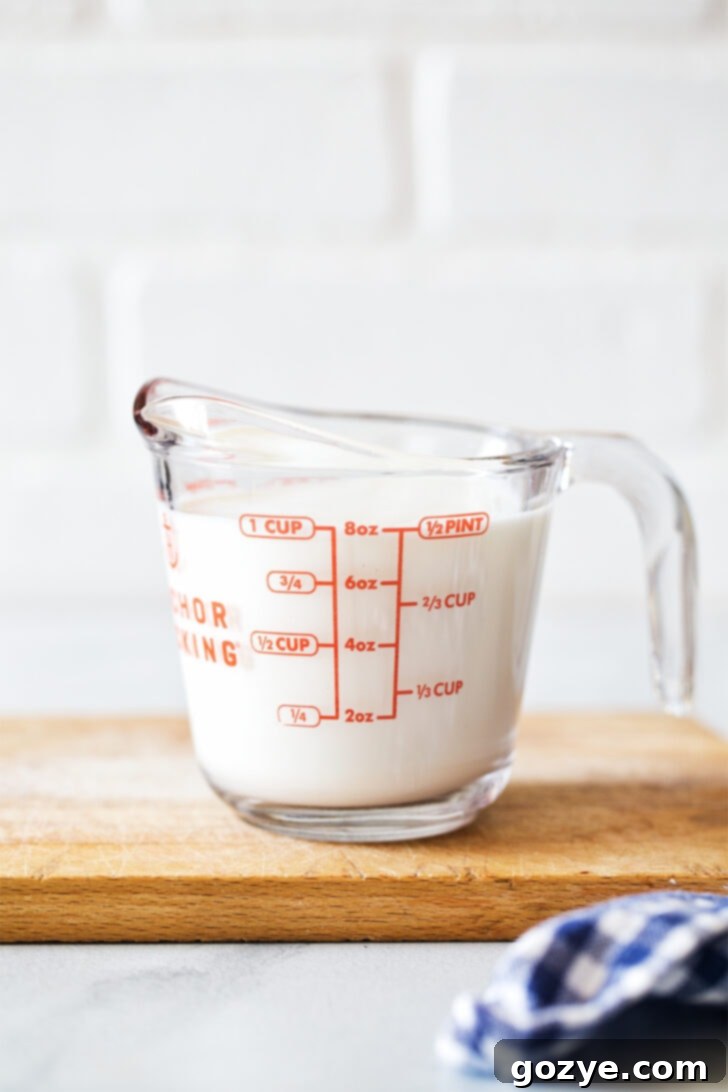 A second image collage showcasing various buttermilk recipes.