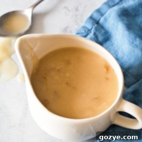 Gravy From Scratch No Drippings 8 Gravy In Gravy Boat
