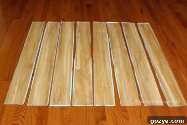 DIY Faux Wooden Photography Boards from www.chocolatemoosey.com DIY Faux Wooden Photography Boards