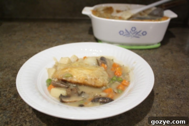 Portabella Mushroom Pot Pie Portabella Mushroom Pot Pie, my first #SundaySupper recipe post