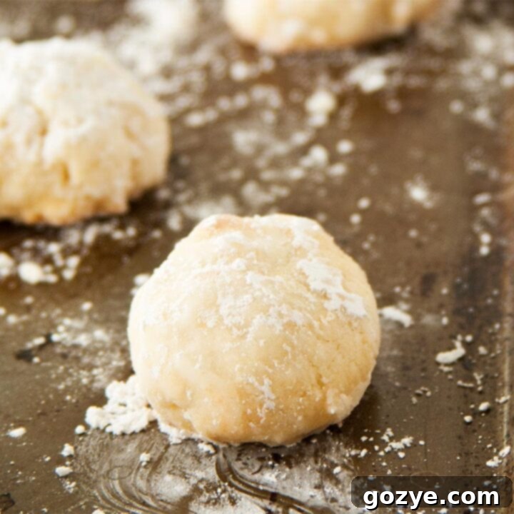 Close up of lemon tea cake cookie