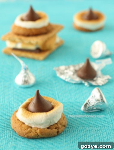 Freshly baked S'mores Blossom Cookies with toasted marshmallows and chocolate ready for game day.