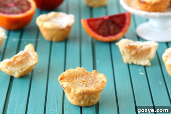 Pin this Blood Orange Pie Bites recipe on Pinterest