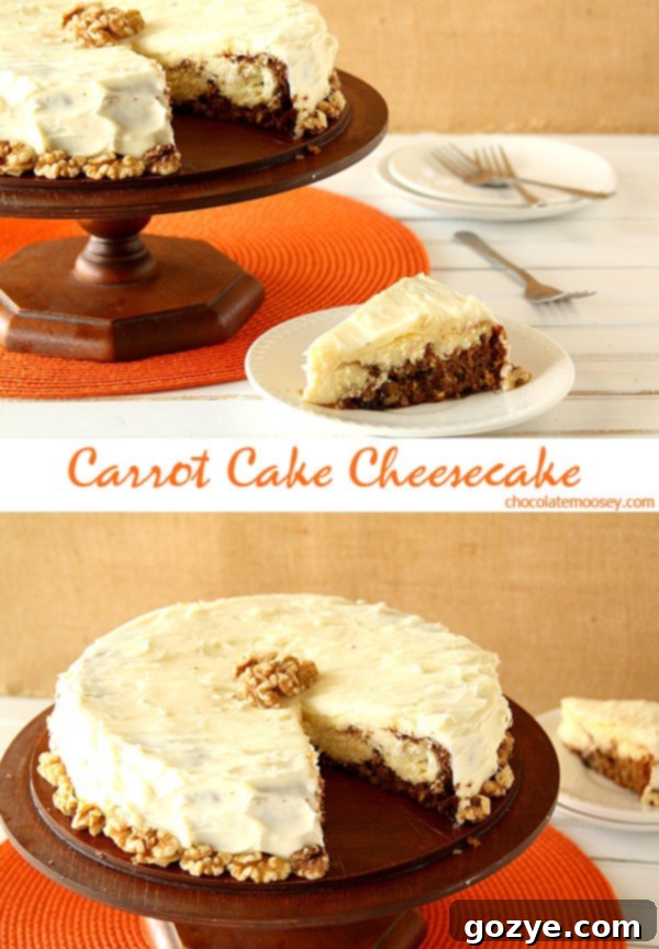 Decadent Carrot Cake Cheesecake