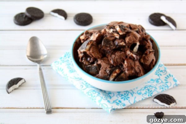 Peppermint Patty Ice Cream: A delightful scoop of rich chocolate ice cream swirled with peppermint and dotted with peppermint patties.