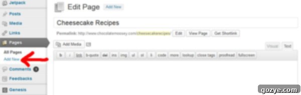 How To Create An Automatic Recipe Index For WordPress Blogs | www.chocolatemoosey.com
