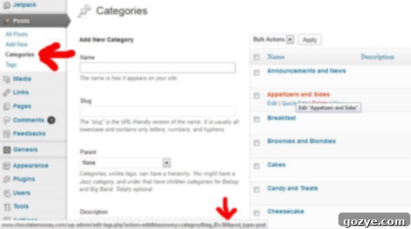 How To Determine A Category's Unique ID Number In WordPress