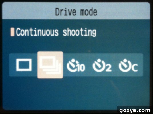 Continuous Shooting