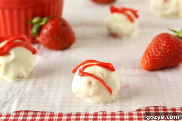 Decadent Strawberry Shortcake Truffles 3 Failed cake transformed into Strawberry Shortcake Truffles