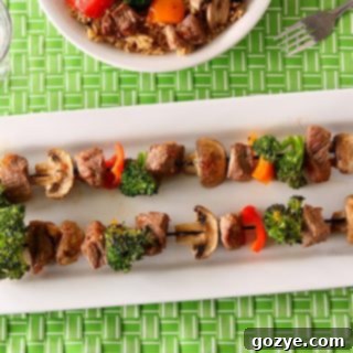 Stir Fry Beef Skewers 4 Beef Stir Fry Kabobs