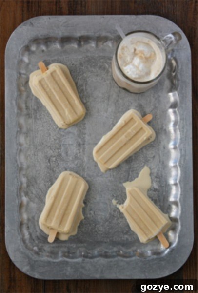 Delicious Root Beer Float Ice Cream Bars for Summer