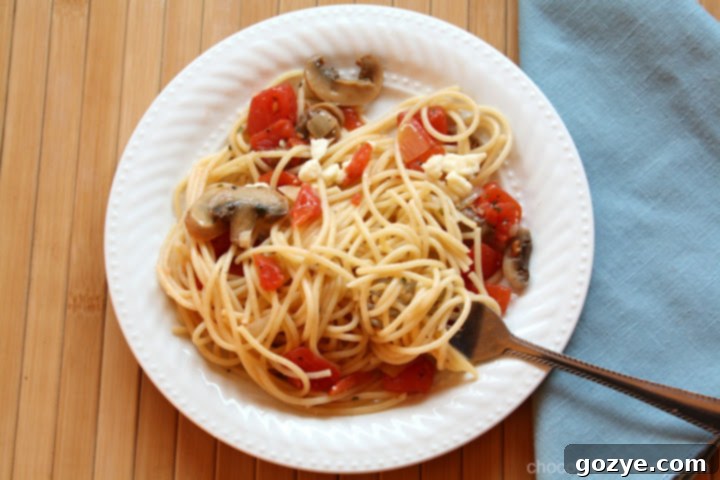 Simple Olive Oil Pasta thumbnail