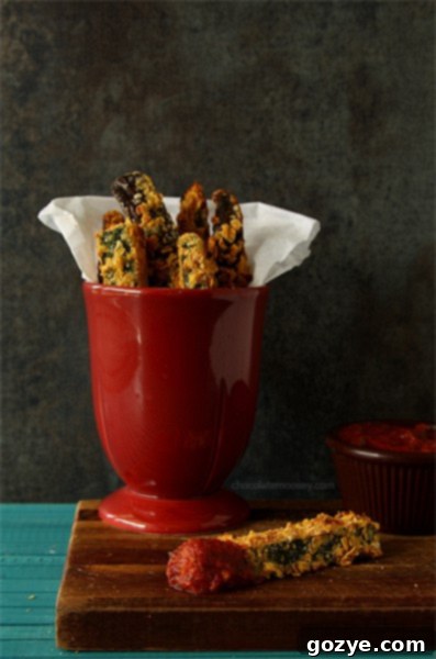 Crispy Baked Ratatouille Zucchini and Eggplant Fries recipe card