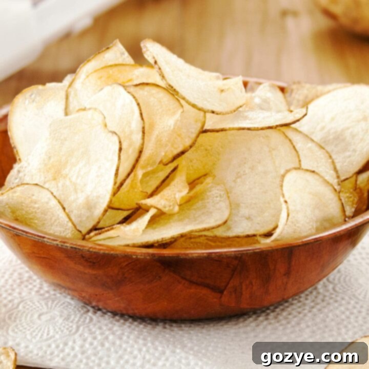 Homemade Zesty Salt and Vinegar Chips 7 Bowl of homemade salt and vinegar chips