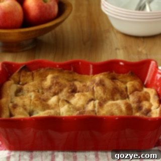 Apple Dumpling Cobbler - Easy Fall Dessert