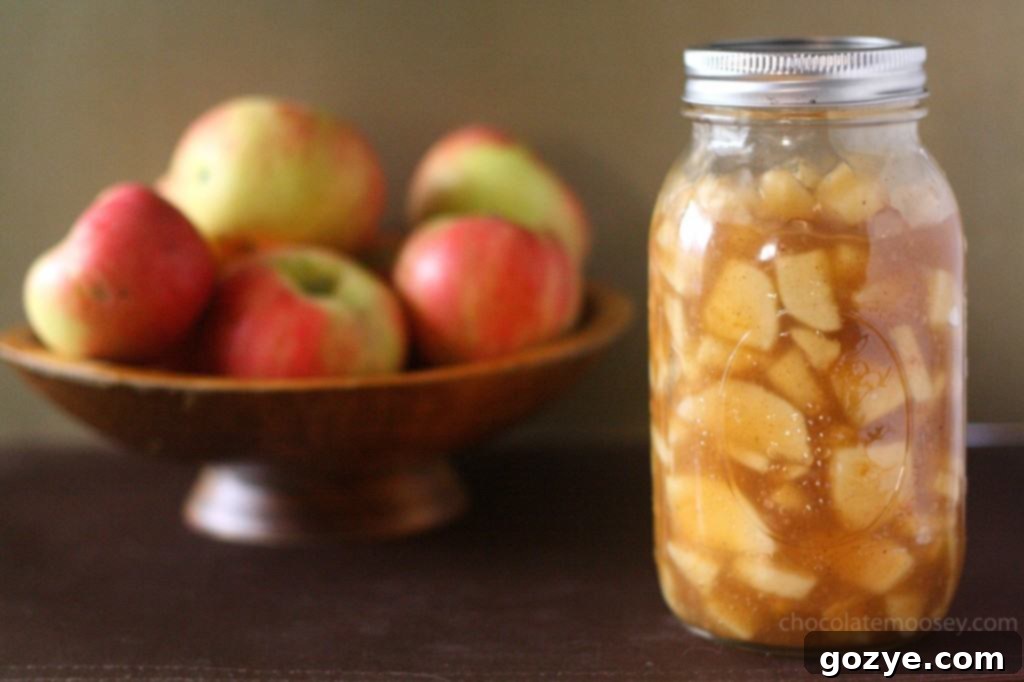Homemade Apple Pie Filling