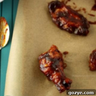 Jack Daniel's Honey Barbecue Baked Chicken Wings