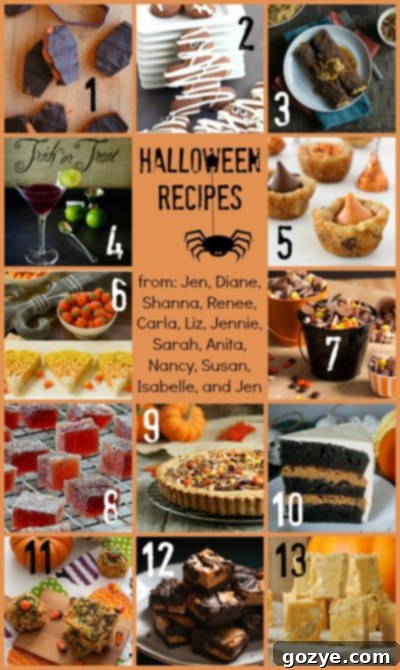 Pumpkin Spice Kissed Cookie Cups 10 Collection of creative Halloween Party Recipe Ideas from various food bloggers