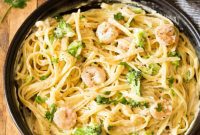Shrimp Alfredo Delight